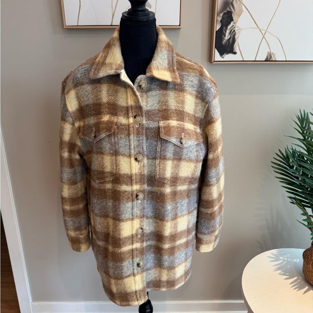 Aritzia GANNA Utility shirt jacket
